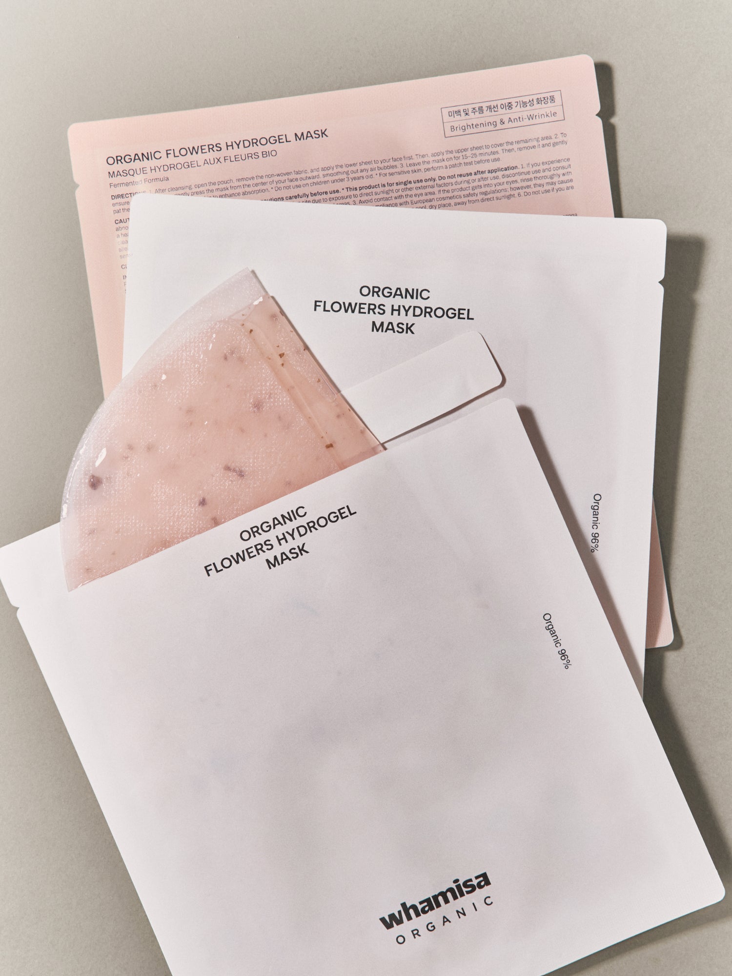 ORGANIC FLOWERS HYDROGEL MASK 10ml / 0.33 fl. oz.