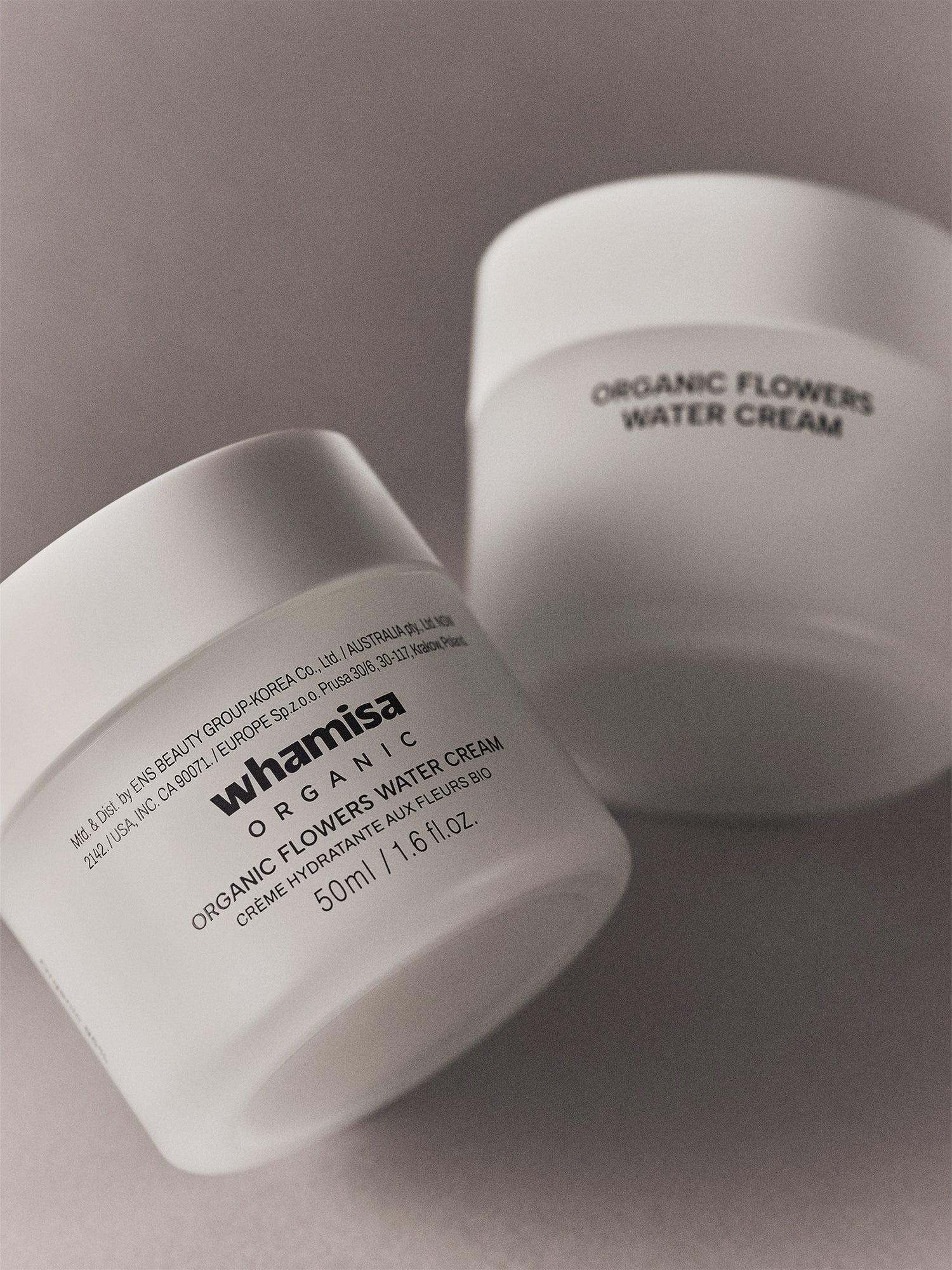 ORGANIC FLOWERS WATER CREAM 50ml / 1.6 fl. oz.