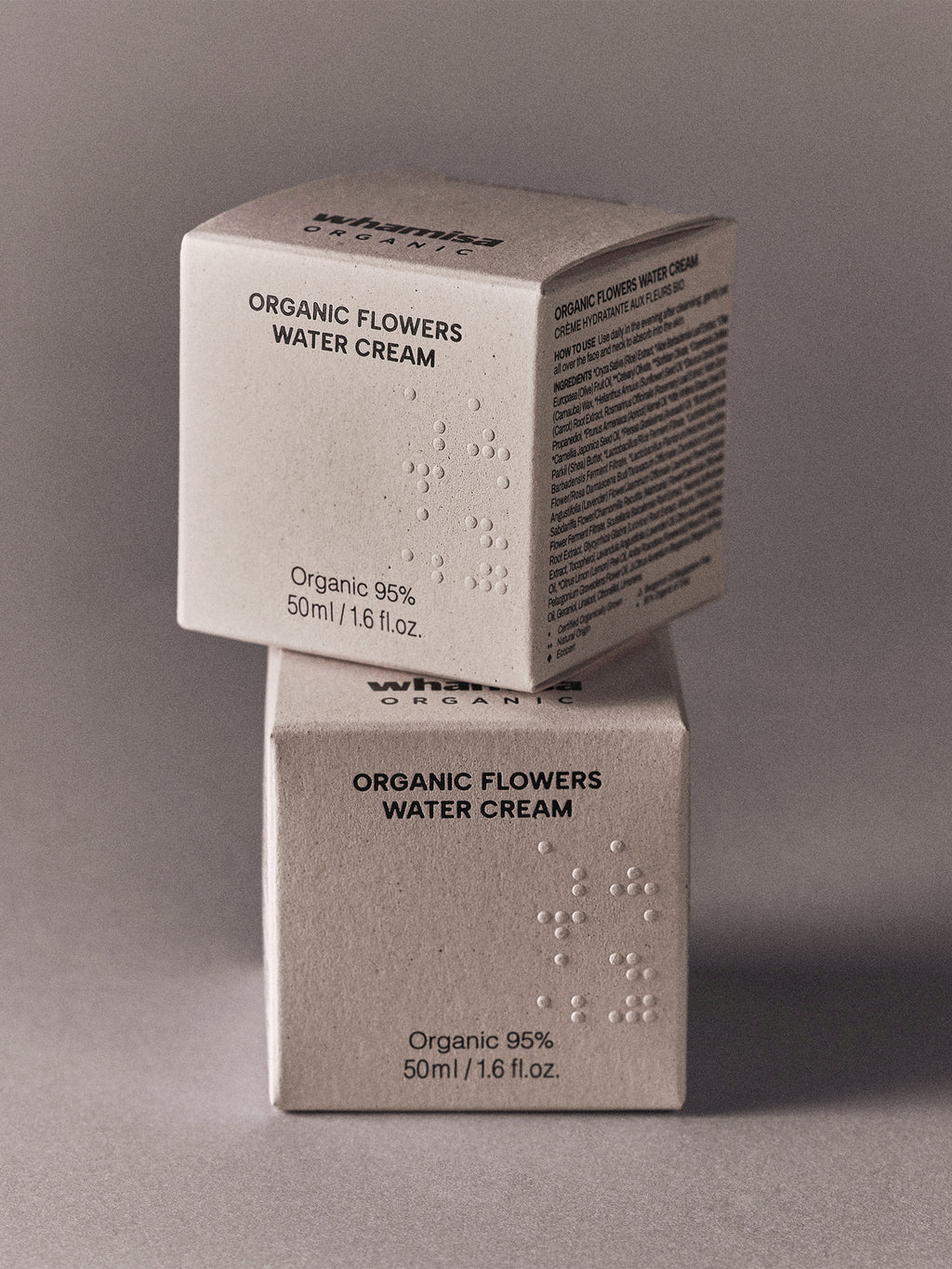 ORGANIC FLOWERS WATER CREAM 50ml / 1.6 fl. oz.