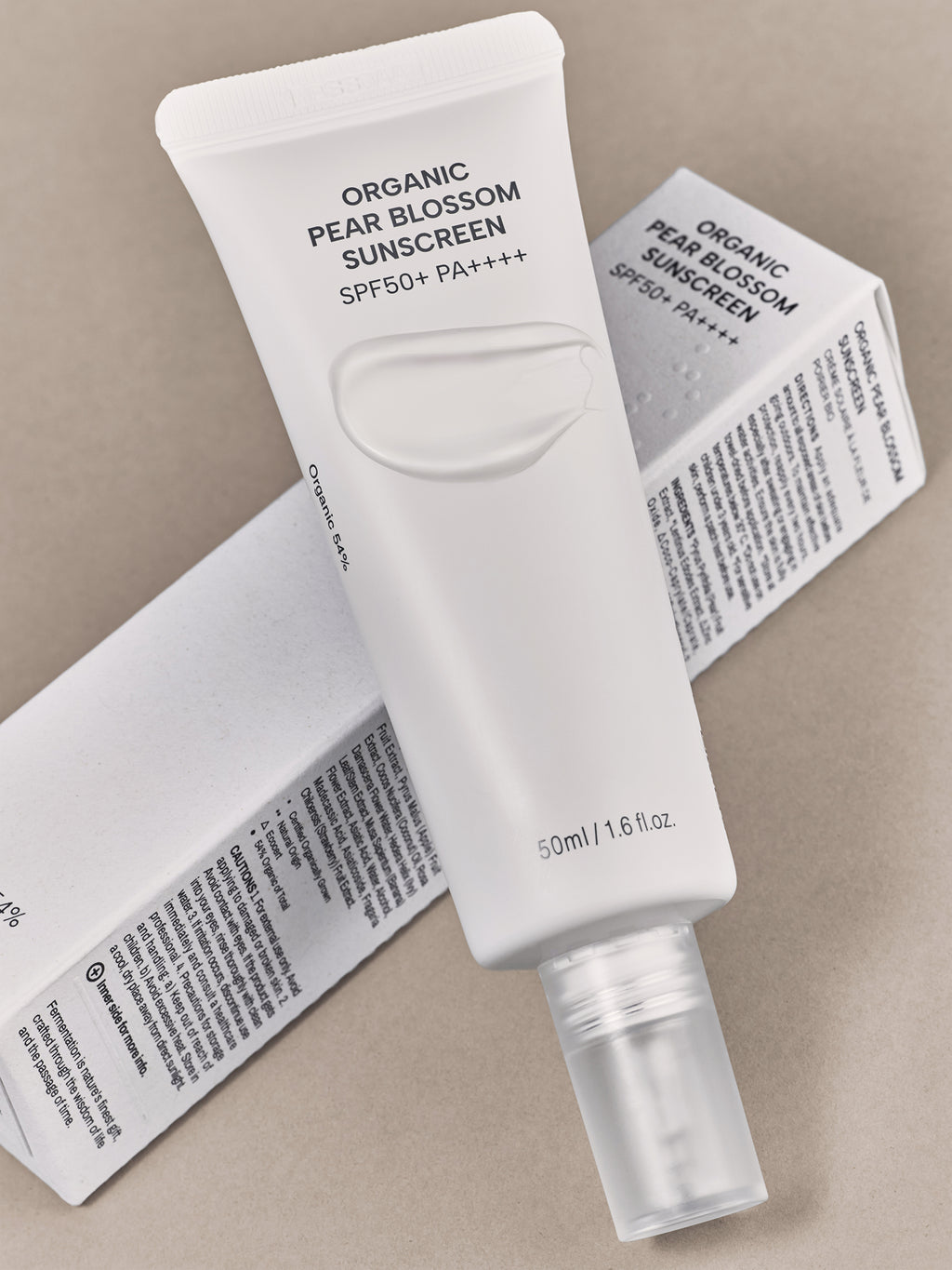 ORGANIC PEAR BLOSSOM SUNSCREEN 50ml / 1.6 fl. oz.