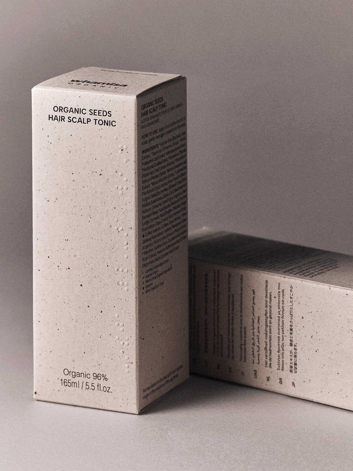 ORGANIC SEEDS HAIR SCALP TONIC 165ml / 5.5 fl. oz.