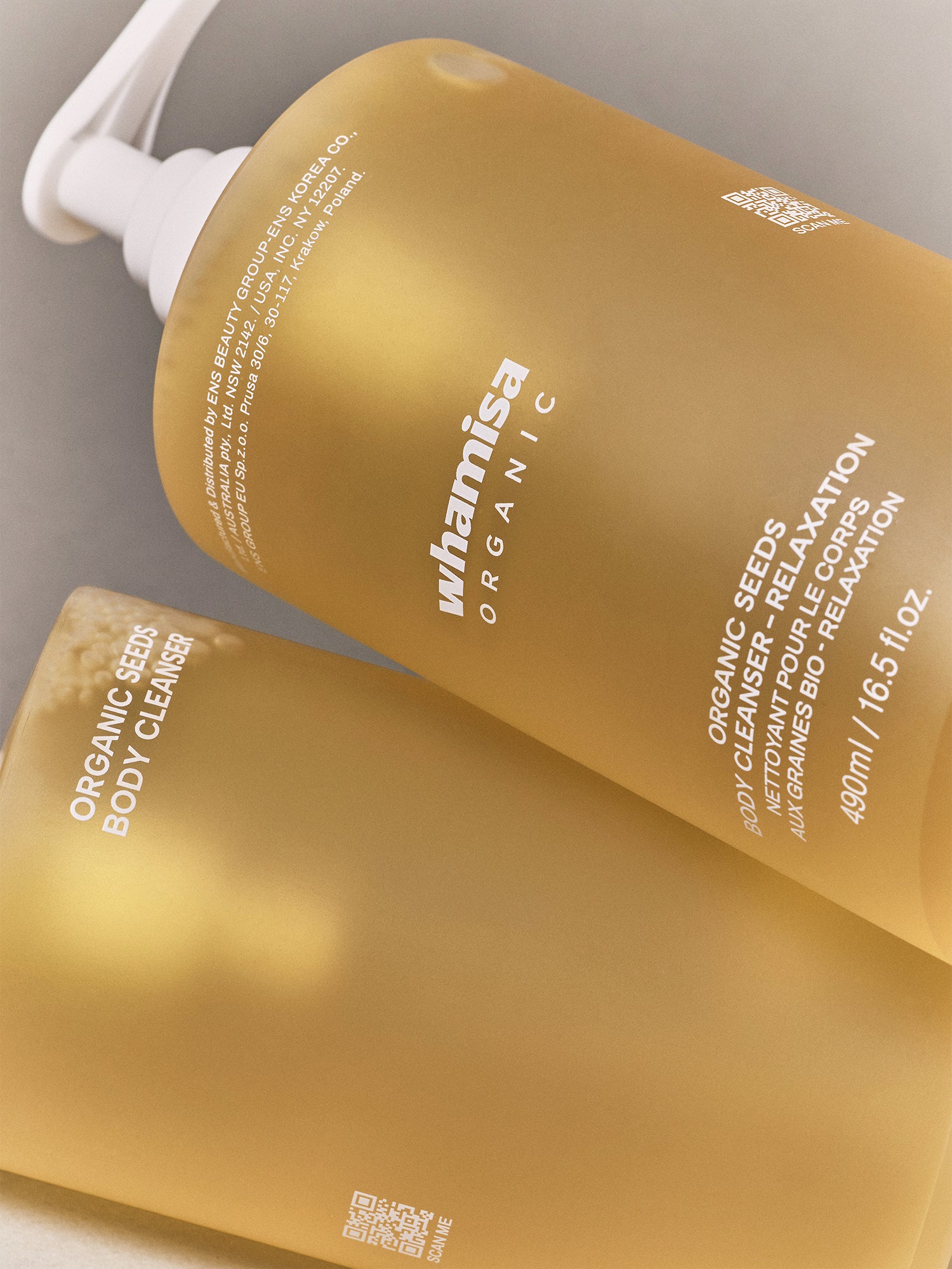 ORGANIC SEEDS BODY CLEANSER - RELAXATION 490ml / 16.5 fl. oz.