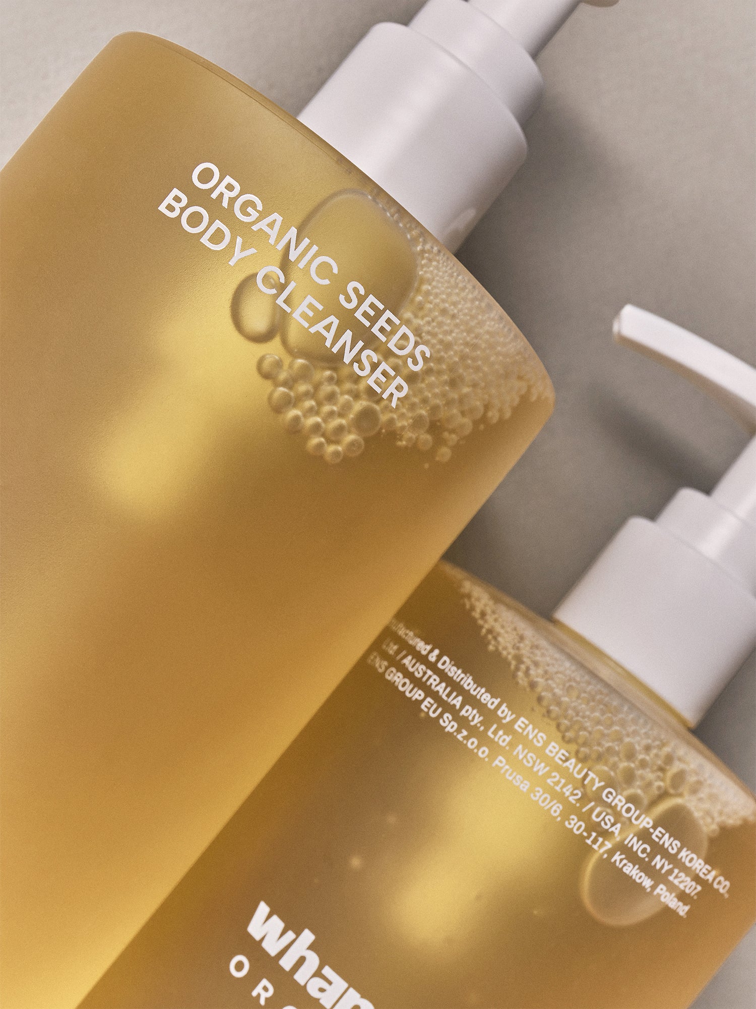 ORGANIC SEEDS BODY CLEANSER - RELAXATION 490ml / 16.5 fl. oz.