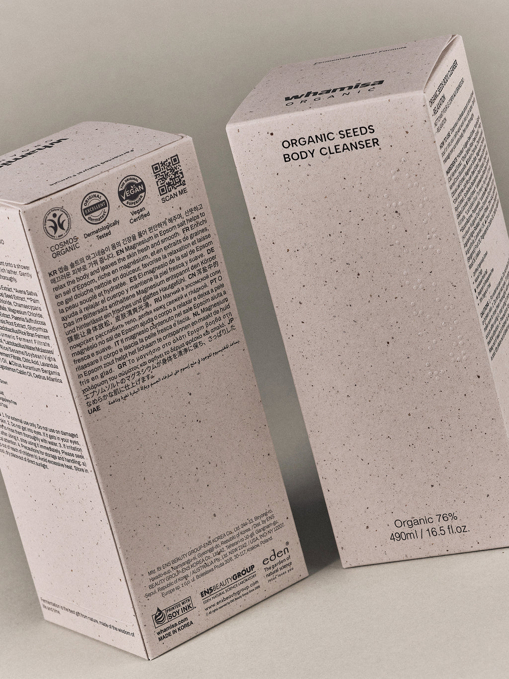 ORGANIC SEEDS BODY CLEANSER - RELAXATION 490ml / 16.5 fl. oz.