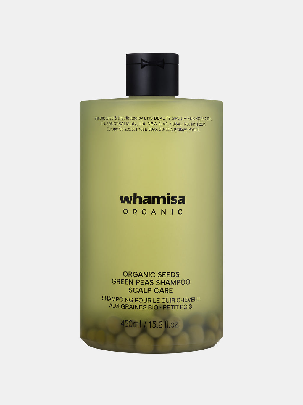 ORGANIC SEEDS GREEN PEAS SHAMPOO SCALP CARE 450ml / 15.2 fl. oz.