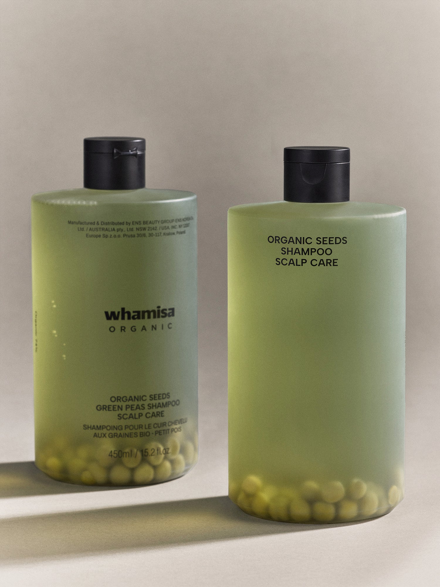 ORGANIC SEEDS GREEN PEAS SHAMPOO SCALP CARE 450ml / 15.2 fl. oz.